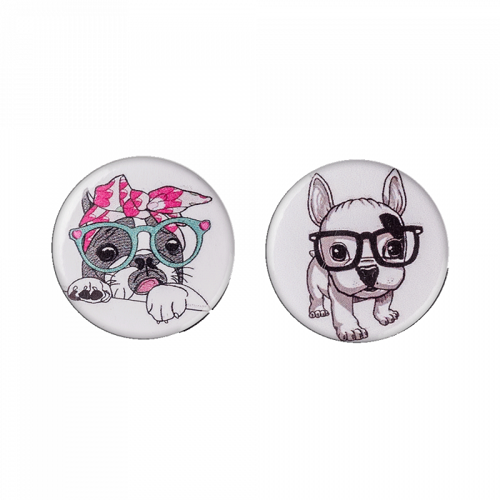 Магнитный двухсторонний держатель для игл ВОЛШЕБНАЯ  СТРАНА FLMH-071(M), 2.5см