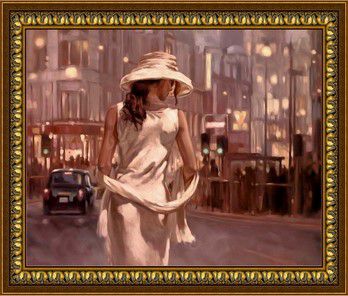 Алмазная мозаика Милато "Незнакомка" Z-149 