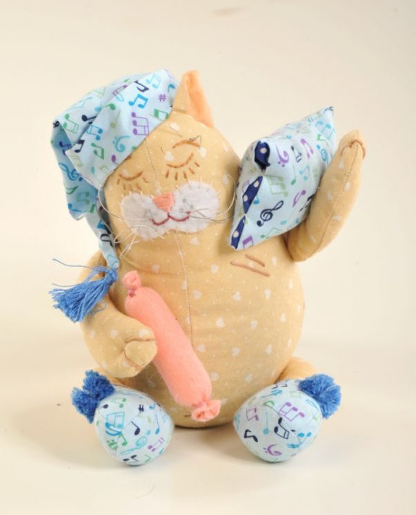 Набор для изготовления текстильной игрушки Перловка "Кот-Баюн" ПСН 902