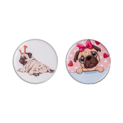 Магнитный двухсторонний держатель для игл ВОЛШЕБНАЯ  СТРАНА FLMH-074(M), 2.5см