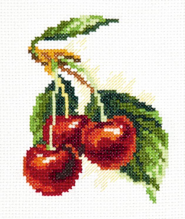 Набор для вышивания крестом Чудесная игла «Вишня» 31-01