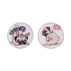 Магнитный двухсторонний держатель для игл ВОЛШЕБНАЯ  СТРАНА FLMH-075(M), 2.5см