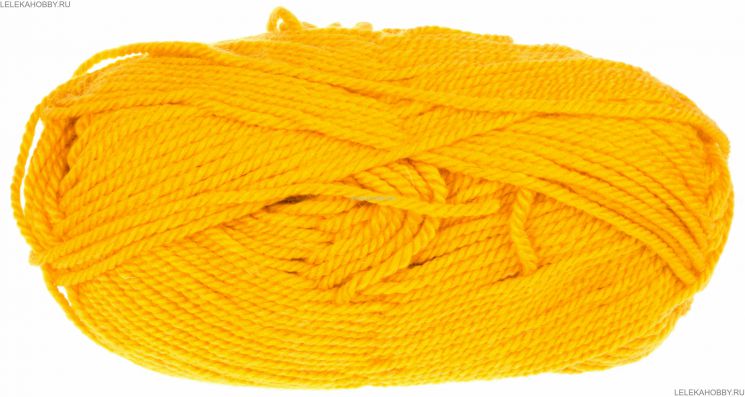 Пряжа ПЕХОРКА Популярная // 028 // 12 // Желток