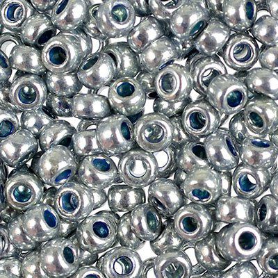 Бисер Preciosa 18131 серый металлик