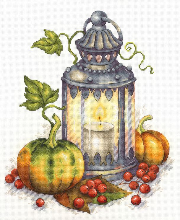 набор для вышивания М.П.Студия "Пламя осени" НВ-684