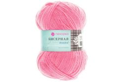 Пряжа ПЕХОРКА Бисерная // 005 // 11 // Ярко-розовый