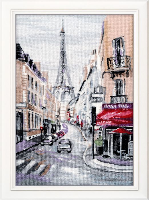 1087 Набор для вышивания ОВЕН "Сердце Парижа"