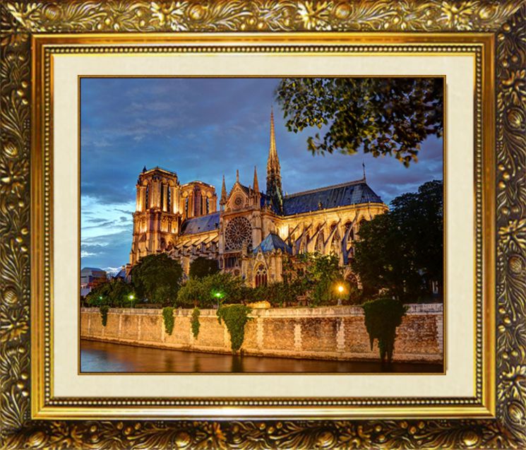 ML-14 Алмазная мозаика МИЛАТО "Нотр-Дам де Пари"