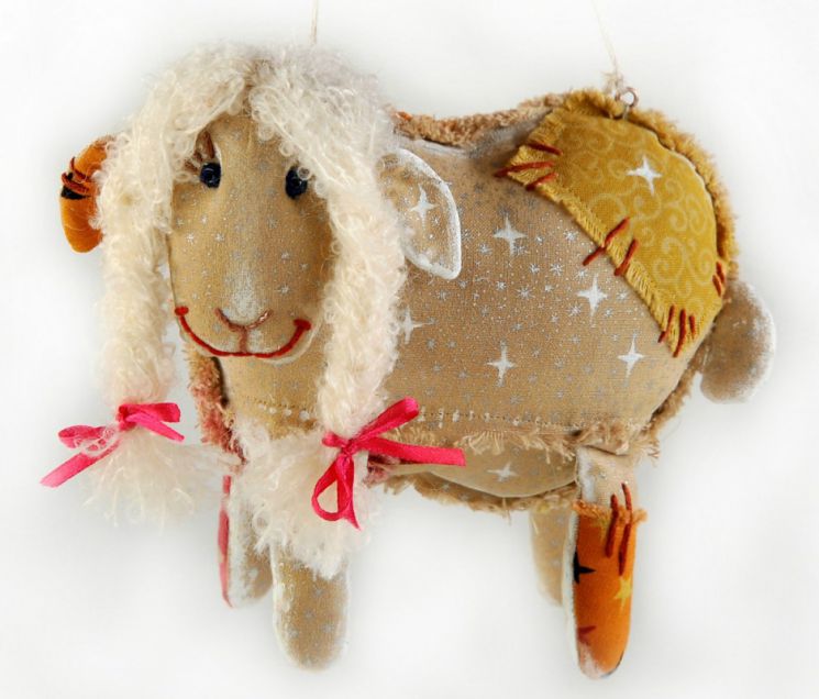 Набор для создания мягкой текстильной игрушки Перловка "Облачная Овечка" ПЧ 505