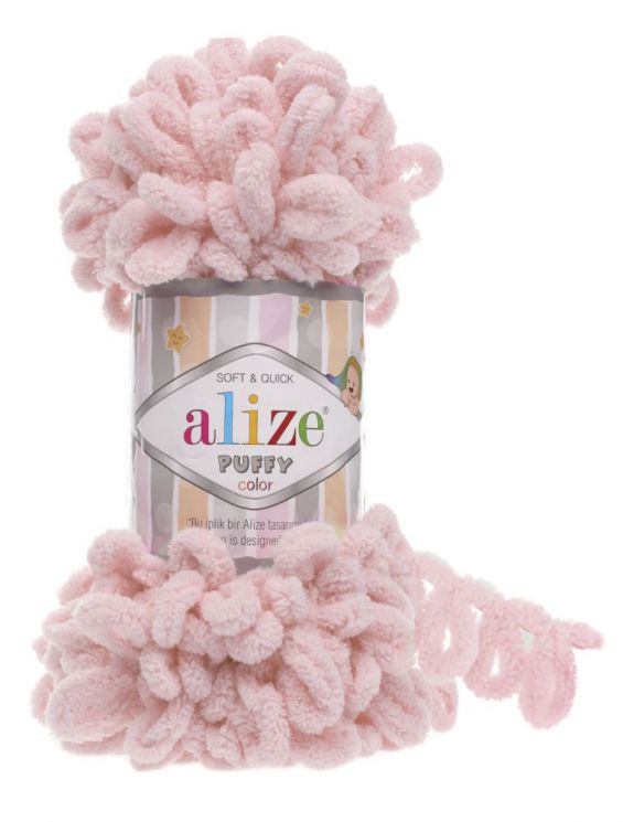 161 Пряжа Alize PUFFY - пудра