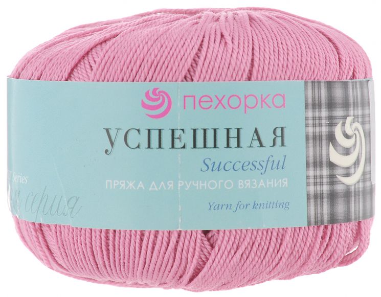 Пряжа ПЕХОРКА Успешная 220м // 035 // 21 // Брусника