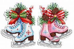 Р-497 Набор для вышивания "Жар-Птица" "Фигурный Новый год"