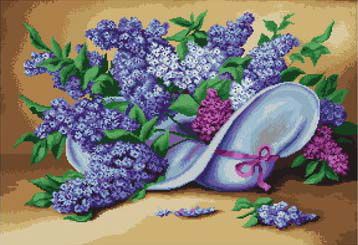 Набор для вышивания в технике гобелен LUCA-S "Сирень" G464