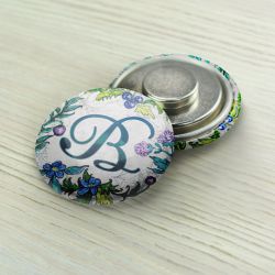 Магнитный держатель «Spring ABC» латинские буквы Letter “B” Маг-ABC-B