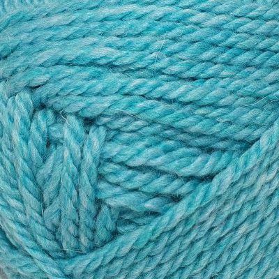 Пряжа ПЕХОРКА Сувенирная // 077 // 1190М // Бирюзовый меланж