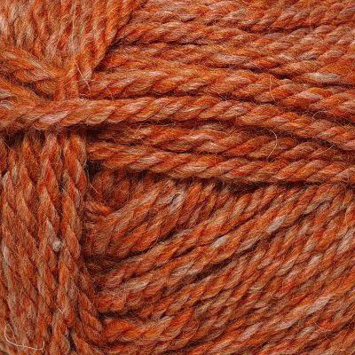 Пряжа ПЕХОРКА Сувенирная // 077 // 1191М // Рыжий меланж