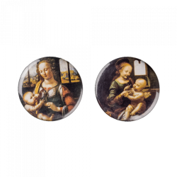 Магнитный двухсторонний держатель для игл ВОЛШЕБНАЯ  СТРАНА FLMH-094(M), 2.5см