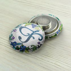 Магнитный держатель «Spring ABC» латинские буквы Letter “F” Маг-ABC-F