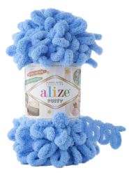 289 Пряжа Alize PUFFY - голубой