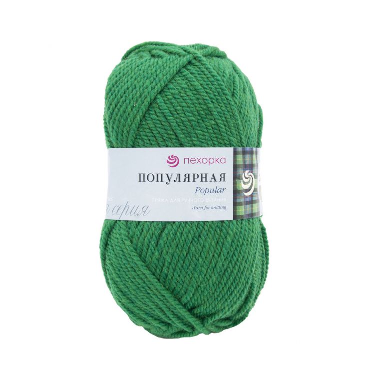 Пряжа ПЕХОРКА Популярная // 028 // 470 // Яркий амарант