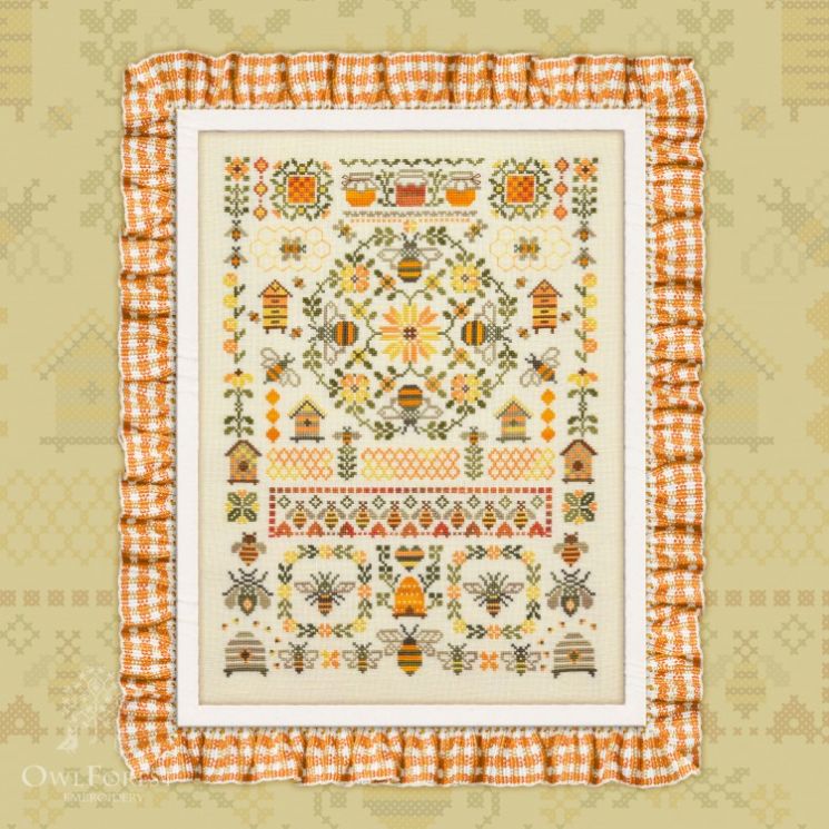 Схема для вышивания "Золотые пчелы" 0134-ЗП-С