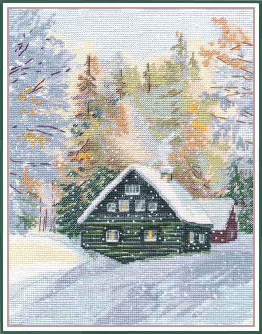 1243 Набор для вышивания ОВЕН "Околдованный лес"