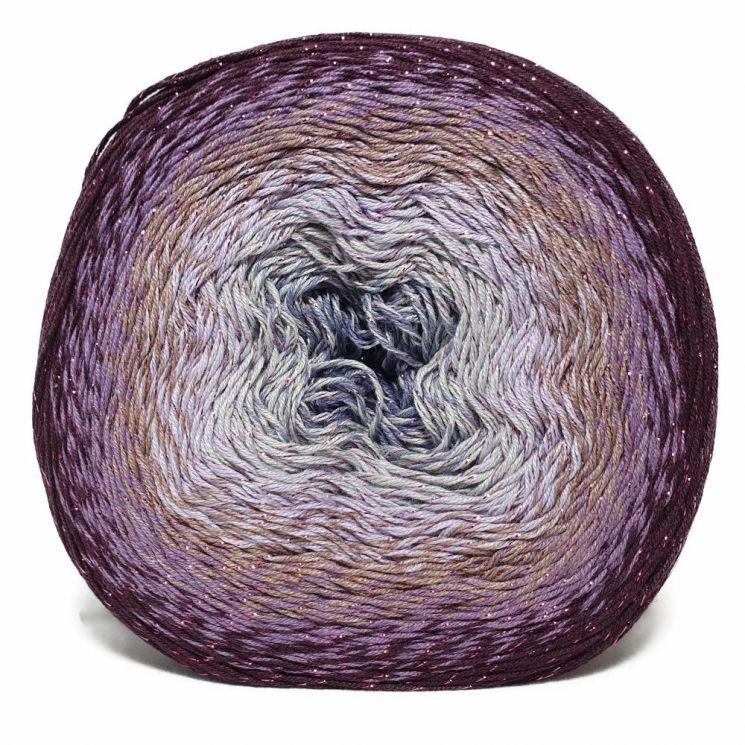 Пряжа Flowers Moonlight 3278 Ежевично-сиреневый