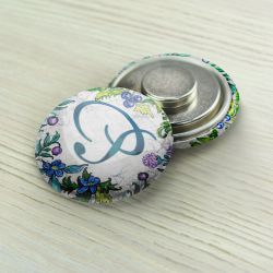 Магнитный держатель «Spring ABC» латинские буквы Letter “P” Маг-ABC-P