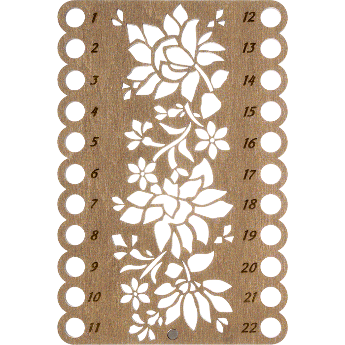 Органайзер для мулине ВОЛШЕБНАЯ  СТРАНА FLZ(F)-017, 12.5*19см