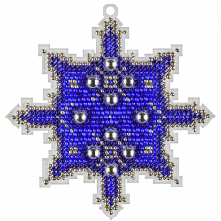 Набор для вышивания бисером на пластиковой основе FLPL-053, 9,5*10