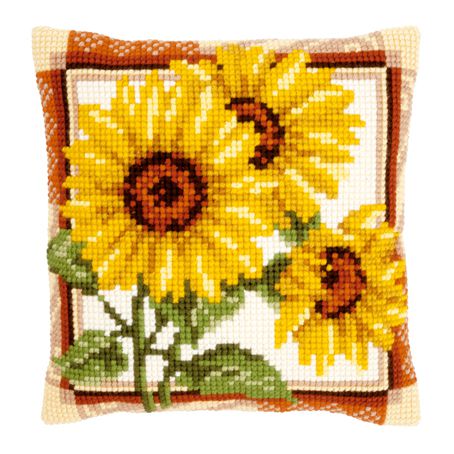 Набор для вышивания крестом Vervaco "Подсолнухи II" PN-0021768