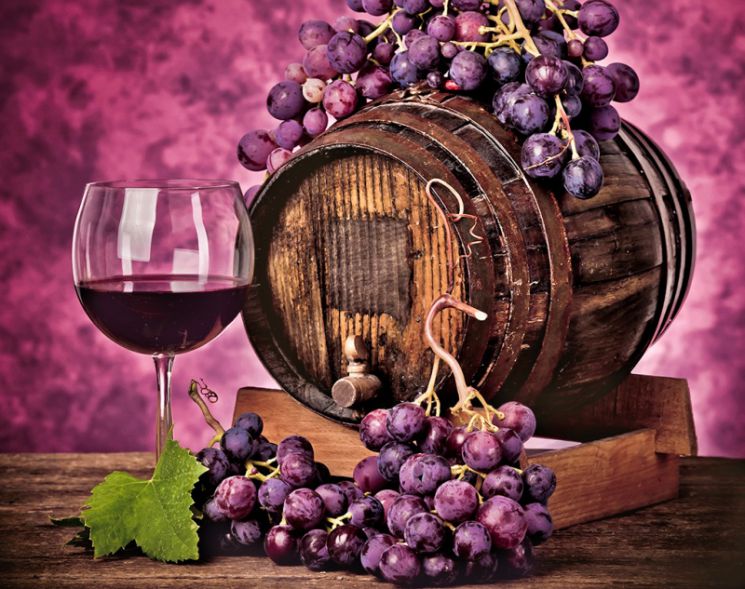 Ag 232 Алмазная мозаика Гранни "Винная бочка"