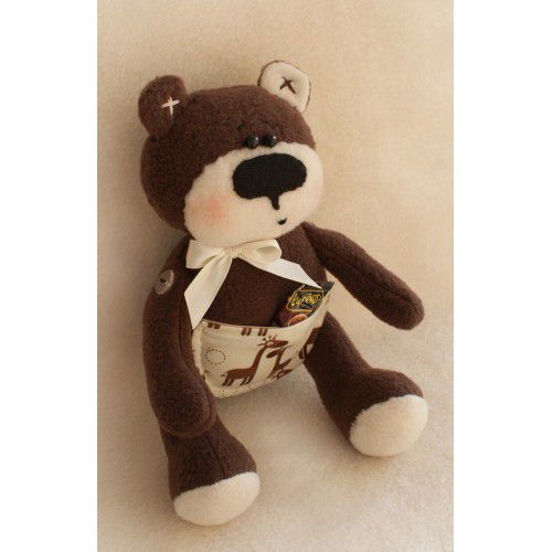 Набор для изготовления текстильной игрушки Ваниль "Bear's Story" B004