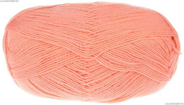Пряжа ПЕХОРКА Австралийский меринос // 001 // 351 // Св.коралл
