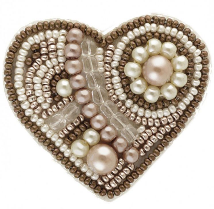 185-БП Набор для изготовления броши БП-185 из серии "Пряники" брошь 5,7х5см.