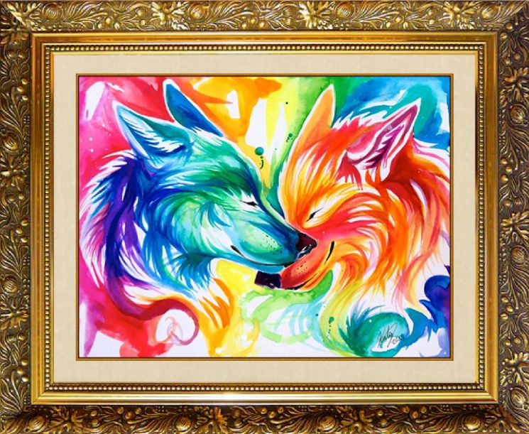 F-190 Алмазная мозаика МИЛАТО "Любовь"