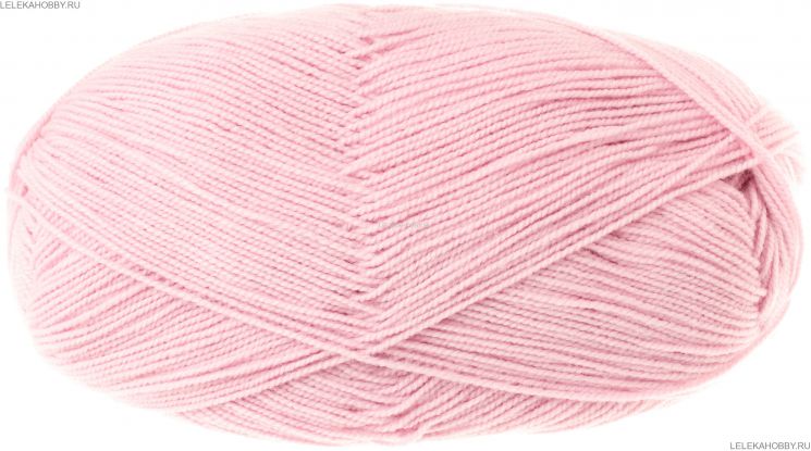 Пряжа ПЕХОРКА Бисерная // 005 // 76 // Розовый бутон