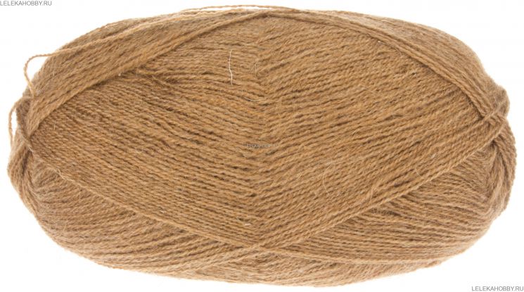 Пряжа ПЕХОРКА Монгольский верблюд // 025 // 43 // Суровый лен