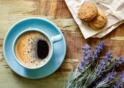 Ag 4673 Алмазная мозаика Гранни "Ароматное утро"