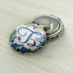 Магнитный держатель «Весенняя азбука» русские буквы Буква «Б» Маг-Азб-Б