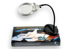 MG15119-A Лупа  настольная с подсветкой 