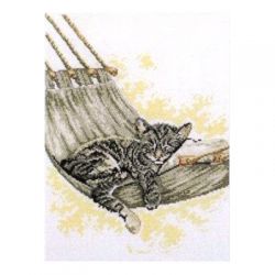 237-085 "Котенок в гамаке"  (Pako)