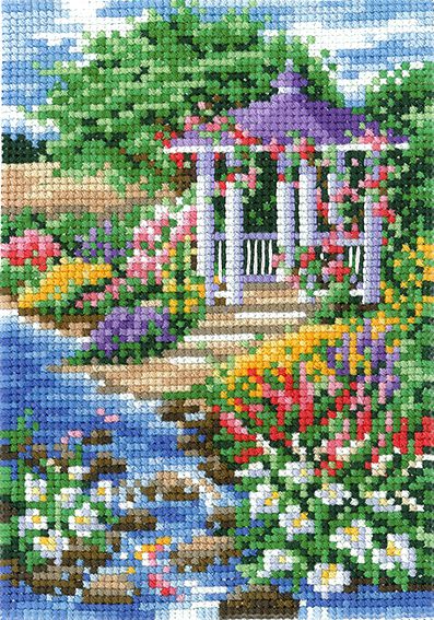 Набор для вышивания крестом СДЕЛАЙ СВОИМИ РУКАМИ " Времена года. Лето" В-22