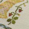 0133-УДЗ-Н-3Bf Набор для вышивания СОВИНЫЙ ЛЕС "Улиточные домики. Земляника"