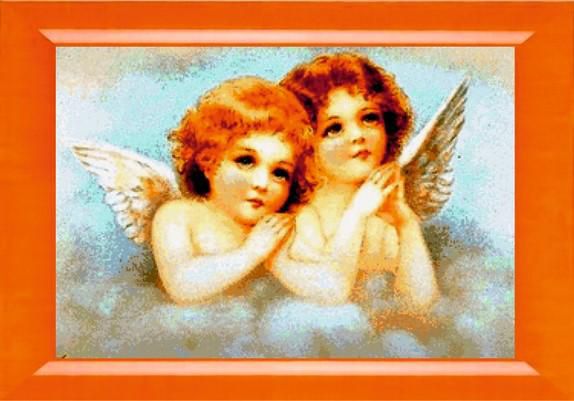 Алмазная мозаика Милато "Ангелочки" N-289