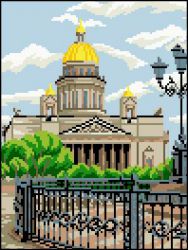 П-09 Набор для вышивания "Исаакий"  (Гелиос)