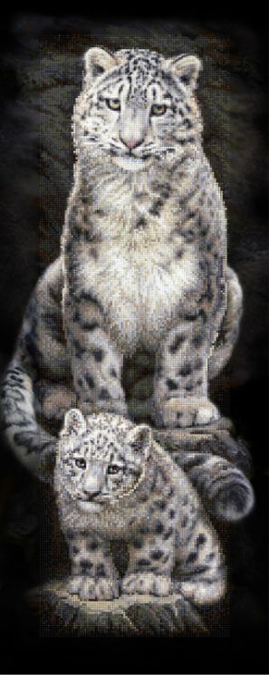 БС-023 Алмазная мозаика (кругл) Наследие "Барсы"