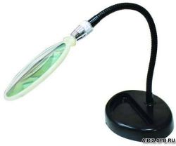 Лупа MG15119 настольная на подставке, d-10,4см