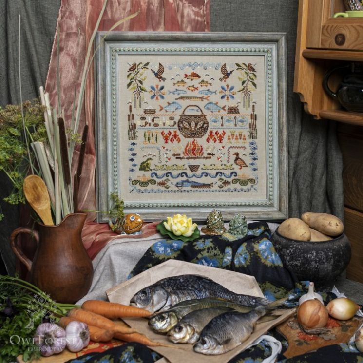 Схема для вышивания «Уха» 0161-У-С