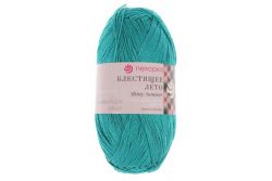 Пряжа ПЕХОРКА Блестящее лето // 006 // 511 // Зелёнка